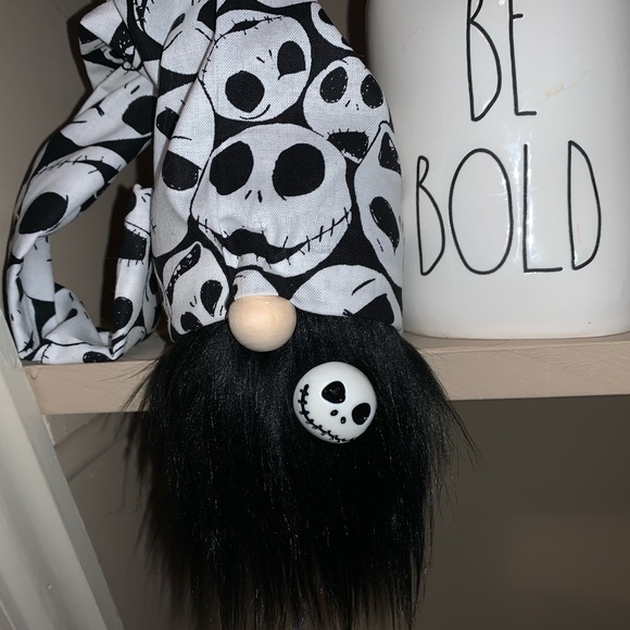 Hand Crafted Accents Handmade Jack Skellington Nightmare Gnome